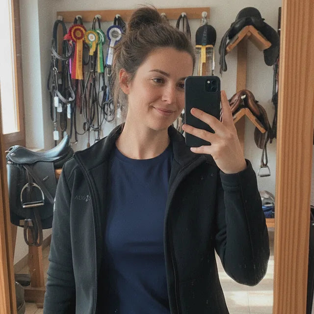 Giulia con la maglia Equiria