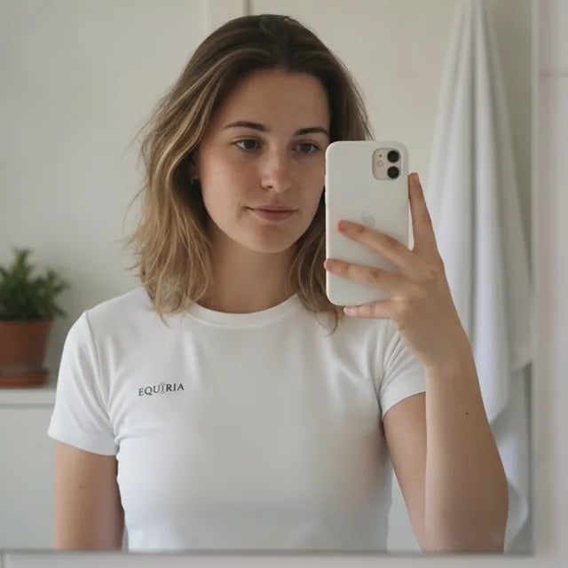 Sofia con la maglia Equiria